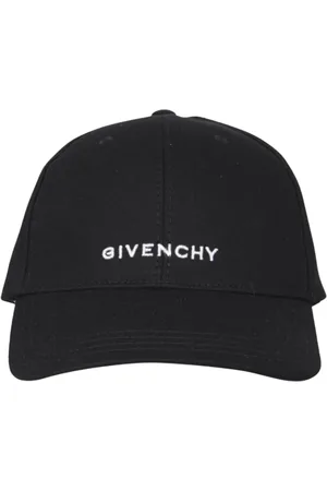 Givenchy Tilbehør, Herre, Sort, ONE SIZE, Uld, Broderet Logo Baseball Cap Stilfuld Hat