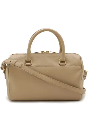 Saint Laurent Pre-owned, Dame, , ONE SIZE, Uld, Pre-owned Laeder hndtasker