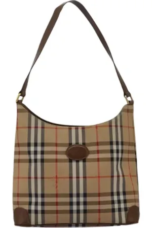 Burberry Pre-owned, Dame, , ONE SIZE, Tyl, Pre-owned canvas håndtasker