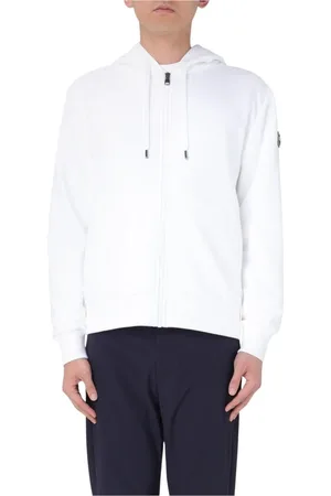 Colmar Sweathshirts & Hoodies, Herre, Hvid, XL, Bomuld, Sort ZipUp Hoodie Activewear