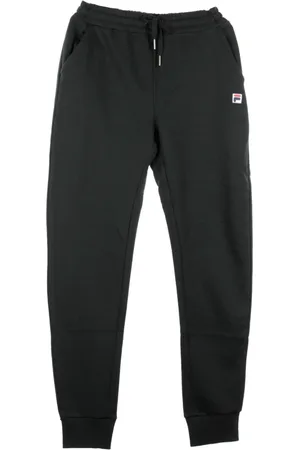 Fila Bukser, Dame, Sort, M, Sort Fleece Tracksuit Bukser til Kvinder