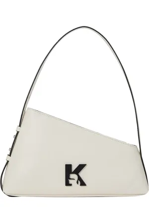 Karl Lagerfeld Taske, Dame, Hvid, ONE SIZE, Uld, Tasker.. Hvid