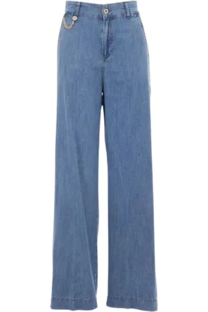Liu Jo Jeans, Dame, Blå, W31, Denim, Flare Jeans i Denim