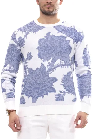 Etro Strik, Herre, Flerfarvet, L, Herre To-Farvet Sweater