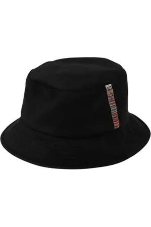 Paul Smith Tilbehør, Herre, Sort, S, Uld, Stribet uld spandehat