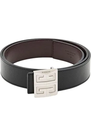 Givenchy Tilbehør, Herre, Sort, 90 CM, Læder, Luksus Sort Læderbælte