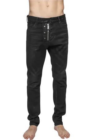 Dsquared2 Jeans, Herre, Sort, L, Sorte Herrebukser 900