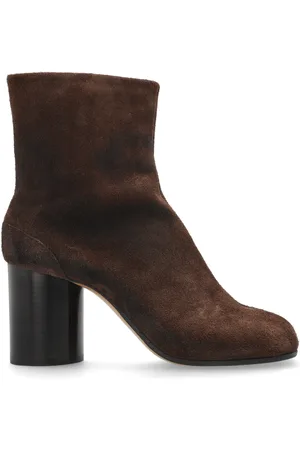Maison Margiela Sko, Dame, Brun, 37 1/2 EU, Læder, Ankelstøvler med 