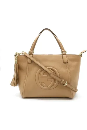Gucci Pre-owned, Dame, , ONE SIZE, Uld, Pre-owned Laeder gucci-tasker