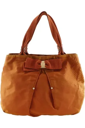 Salvatore Ferragamo Pre-owned, Dame, , ONE SIZE, Nylon, Pre-owned canvas håndtasker