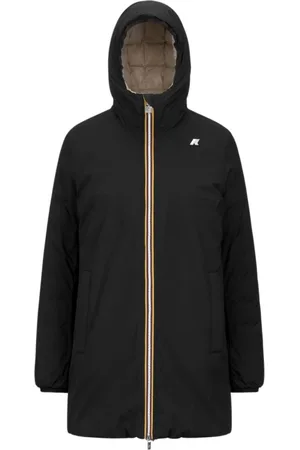 K-Way Jakke, Dame, Sort, L, Uld, Thermo Double Jakke