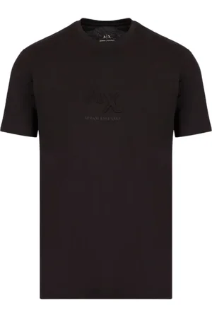 Armani Exchange Top, Herre, Sort, XS, Bomuld, Kortærmet bomuldst-shirt sort