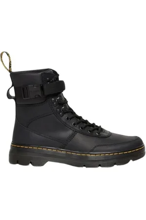 Dr. Martens Sko, Herre, Sort, 46 EU, Læder, Sort Læder Combs Støvler