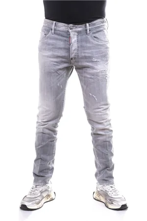 Dsquared2 Jeans, Herre, Grå, S, Herre Grå Bukser 852