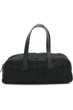 CHANEL Pre-owned, Dame, Sort, ONE SIZE, Nylon, Pre-owned Canvas chanel-tasker