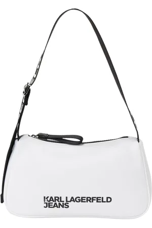 Karl Lagerfeld Taske, Dame, Hvid, ONE SIZE, Uld, Tasker.. Hvid