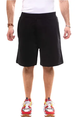 Dsquared2 Shorts, Herre, Sort, S, Sort og hvid Bermuda shorts