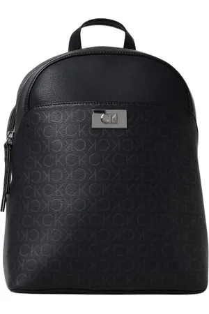 Calvin Klein Taske, Herre, Sort, ONE SIZE, Uld, Moderne Sort Rygsæk
