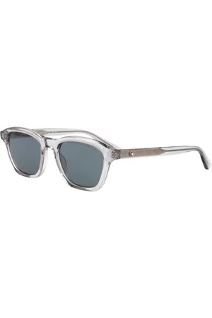 Montblanc Tilbehør, Herre, Grå, 50 MM, Uld, Stilfulde solbriller til et trendy look