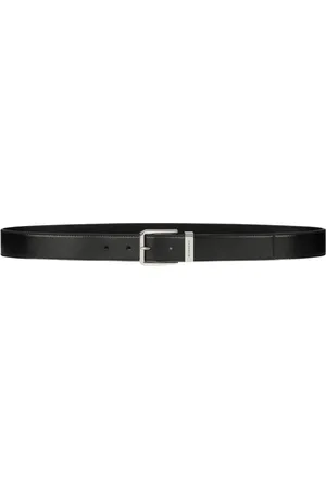 Givenchy Tilbehør, Herre, Sort, 100 CM, Læder, Sort Læderbæltespænde