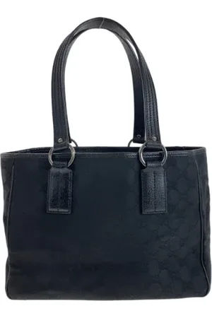 Gucci Pre-owned, Dame, Sort, ONE SIZE, Pre-owned Canvas gucci-tasker