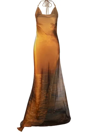 Roberto Cavalli Kjole, Dame, , 2XS, Silke Dametøj