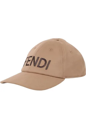 Fendi Tilbehør, Herre, , ONE SIZE, Bomuld, Luksus Sort Baseball Kasket