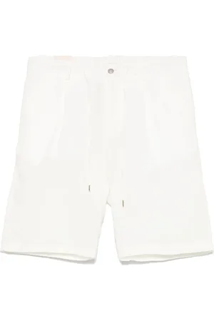 Briglia 1949 Shorts, Herre, Hvid, XL, Herre Snøre Knaphul Shorts