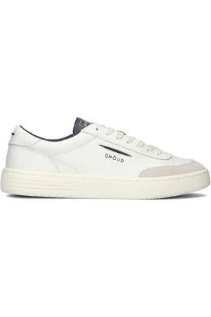 Ghoud Sko, Herre, Hvid, 41 EU, Læder, Lav Hvid Læder Herre Sneakers