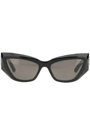Balenciaga Tilbehør, Dame, Sort, ONE SIZE, Sommerfugl Solbriller Glamourøs Nutidig Stil