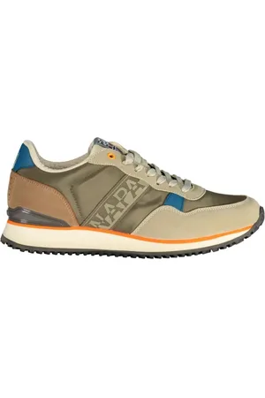 Napapijri Sko, Herre, Grøn, 44 EU, Polyester, Grøn Casual LowTop Sneakers