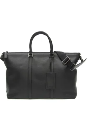 Prada Pre-owned, Herre, Sort, ONE SIZE, Tyl, Pre-owned Laeder prada-tasker