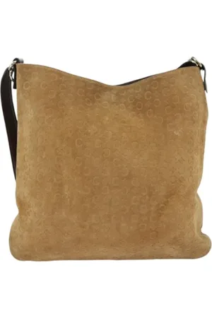 Céline Pre-owned, unisex, Brun, ONE SIZE, Uld, Pre-owned Canvas celine-tasker