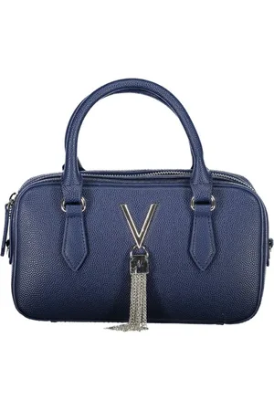 Valentino by Mario Valentino Taske, Dame, Blå, ONE SIZE, Uld, Blå Polyethylen Håndtaske | Stilfuldt Model
