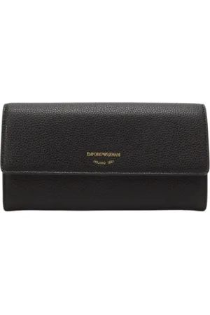 Emporio Armani Tilbehør, Dame, Sort, ONE SIZE, Damepung med tryklukning