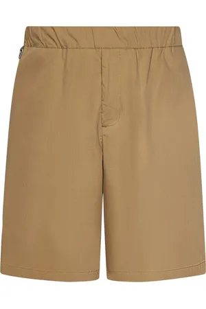 LOW BRAND Shorts, Herre, Brun, M, Uld, Beige Bermuda Shorts Ss25