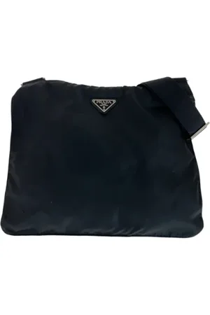 Prada Pre-owned, Herre, Sort, ONE SIZE, Pre-owned Canvas prada-tasker