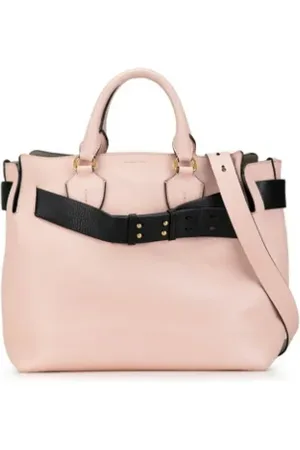 Burberry Pre-owned, Dame, Lyserød, ONE SIZE, Uld, Pre-owned Laeder hndtasker