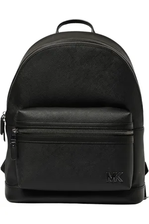 Michael Kors Taske, Herre, Sort, ONE SIZE, Uld, Sort Læder Rygsæk Stilfuld og Funktionel