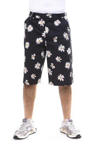 Moschino Shorts, Herre, Sort, M, Uld, Herre Sorte Bukser 1555
