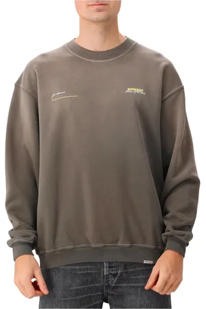 Represent Sweathshirts & Hoodies, Herre, Grøn, L, Bomuld, Club Patrons Grøn Sweater