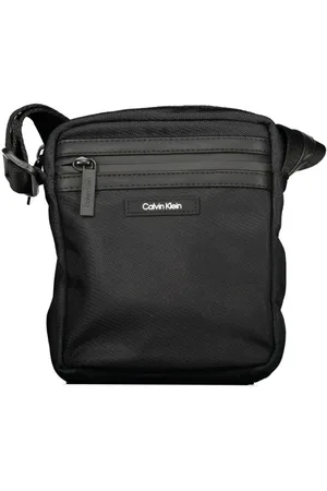 Calvin Klein Taske, Herre, Sort, ONE SIZE, Uld, Sort Polyester Herre Skuldertaske