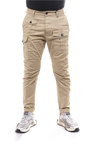 Dsquared2 Bukser, Herre, , 2XL, Ørken Tan Herre Bukser
