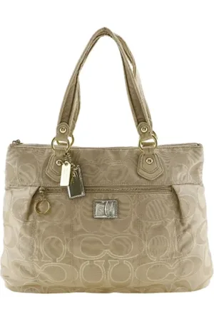 Coach Pre-owned, Dame, , ONE SIZE, Satin, Pre-owned canvas håndtasker