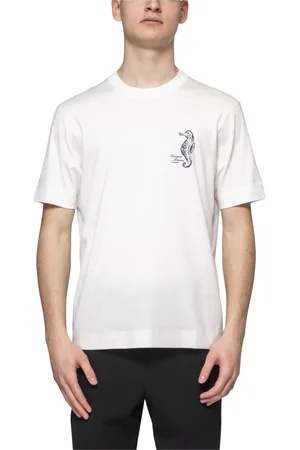 Emporio Armani Top, Herre, Hvid, XL, Snow Herre T-shirt