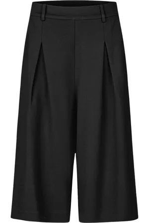 Masai Bukser, Dame, Sort, XS, Uld, Elegant Jersey Bukser Sort