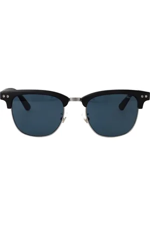 Montblanc Tilbehør, Herre, Sort, 52 MM, Uld, Stilfulde herresolbriller