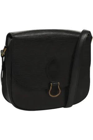 LOUIS VUITTON Pre-owned, Dame, Sort, ONE SIZE, Uld, Pre-owned Laeder louis-vuitton-tasker