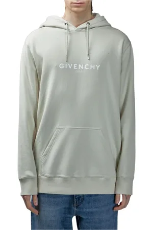 Givenchy Sweathshirts & Hoodies, Herre, Grå, L, Bomuld, Paris Logo Hoodie Cotton