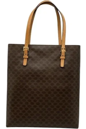 Céline Pre-owned, unisex, Brun, ONE SIZE, Uld, Pre-owned Laeder skuldertasker